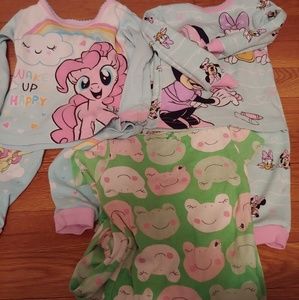 Baby girl pajama bundle